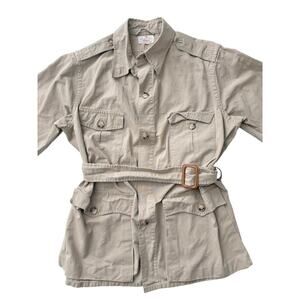 Vintage abercrombie and fitch safari utility jacket - size small